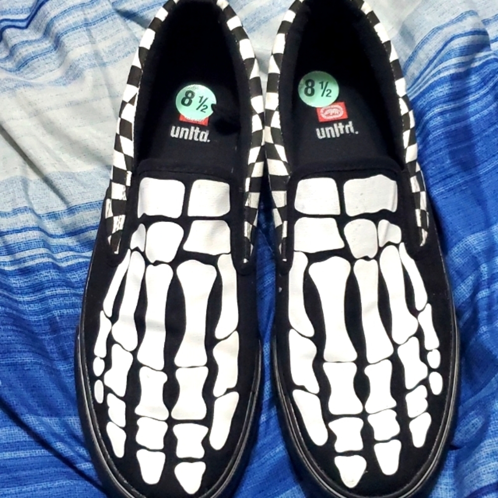 Skeleton Halloween Shoes (READ DESCRIPTION)